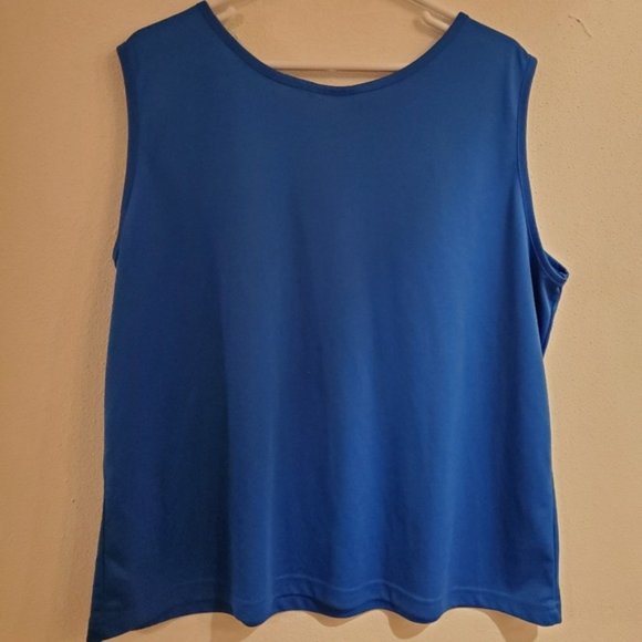 Bright Blue undershirt - Picture 2 of 3